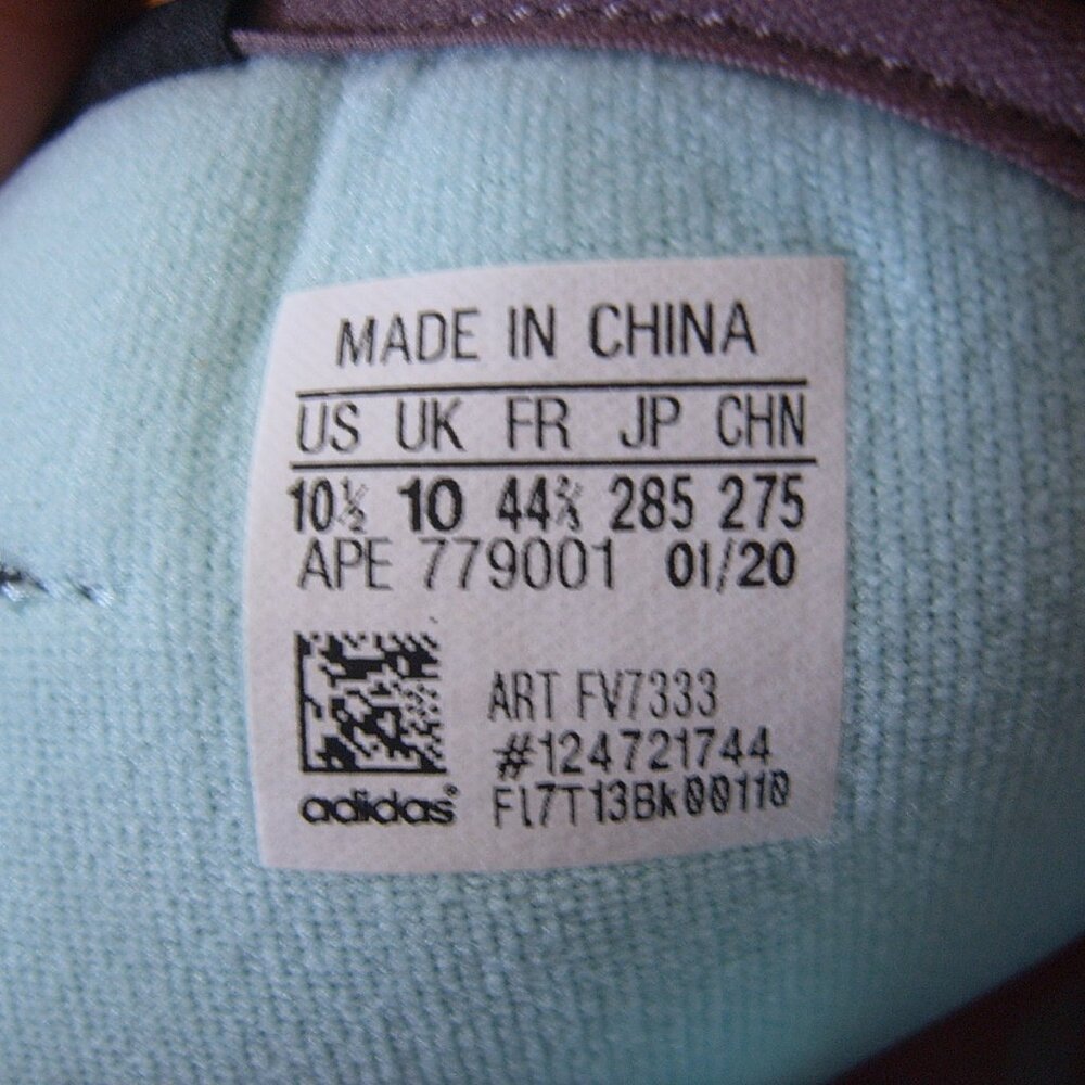 Size 10.5 adidas Pharrell x Crazy BYW 0 To 60 STMT Reflexology Shoes New w/Box - Picture 8 of 10